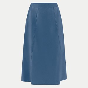 SAIA LUNENDER MALHA MIDI LISA AZUL MARINHO FEMININO ADULTO