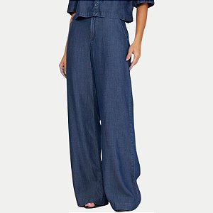 CALÇA LEE TENCEL PANTALONA AZUL JEANS FEMININO ADULTO