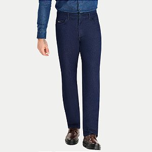 CALÇA MAX DENIM JEANS ESCURO COM ELASTANO COMFORT MASCULINO ADULTO