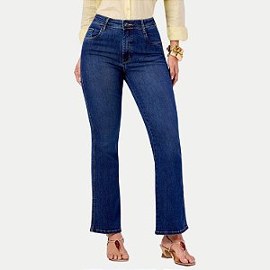 CALÇA MAZZOTY JEANS MÉDIO COM ELASTANO BOOTCUT FEMININO ADULTO