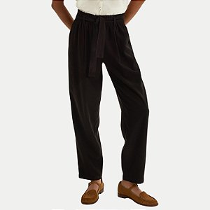 CALÇA HERING POLIESTER ALFAIATARIA PRETO FEMININO ADULTO