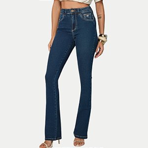 CALÇA OGNUS JEANS MÉDIO COM ELASTANO BOOTCUT FEMININO ADULTO