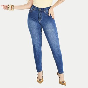 CALÇA MAX DENIM JEANS MÉDIO COM ELASTANO SKINNY FEMININO ADULTO