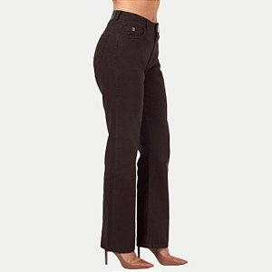 CALÇA SHOT BRIM BRUTO COMFORT MARROM FEMININO ADULTO