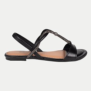 SANDALIA DAKOTA RASTEIRA PRETO FEMININO ADULTO
