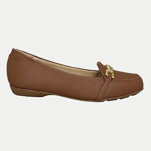 SAPATO MODARE MOCASSIM AVELÃ MARROM FEMININO ADULTO