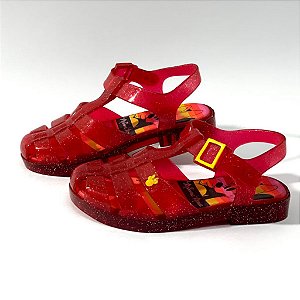 SANDÁLIA GRENDENE MINNIE RAINDBAW PAPETE FEMININA