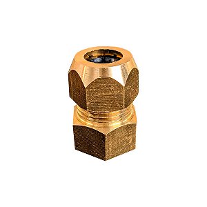 Adaptador aperto Rápido Latão Dako Rosca Fêmea  - R. 1/2  (I)X TM 3/8
