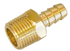 ESPIGA LATÃO RM. 1/2 NPT(E) x BM 3/8