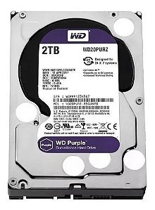 HD WD Purple Western Digital 2TB 5400 RPM