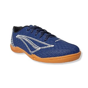Chuteira Penalty Futsal Bravo XXI  Azul Marinho  Kids Masculino