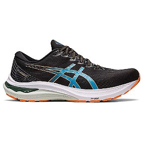 Tênis Asics GT- 2000 11 Preto/Azul Masculino