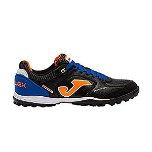 Chuteira Joma Society Top Flex Preto/Azul Masculino