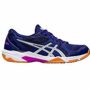Tênis Asics Gel-Rocket 10 Azul/Roxo Feminino