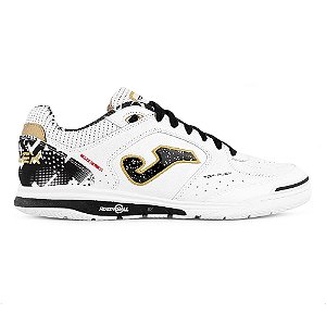 Chuteira Joma Futsal Flex Rebound Branco/Preto Masculino