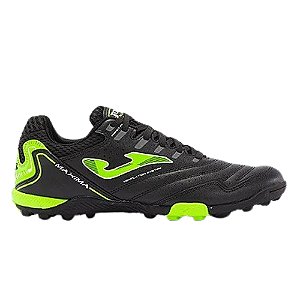 Chuteira Joma Society Maxima Preto/Verde Masculino