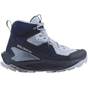 Bota Salomon Elixir Mid Gtx Preto/Branco Feminino