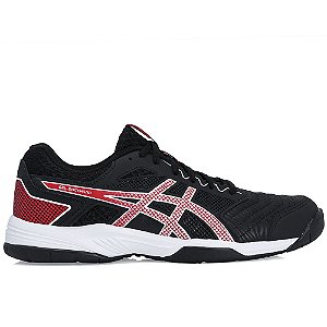 Tênis Asics Gel Backhand Preto/Vermelho Masculino