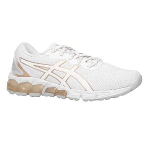 Tênis Asics Gel-Quantum 180 Fly Branco/Champagne Feminino