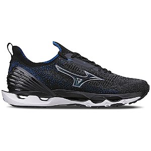 Tênis Mizuno Wave Endeavor Preto/Marinho Masculino