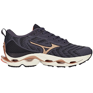 Tênis Mizuno Wave Stratos 2 Ameixa Feminino