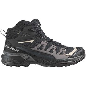 Bota Salomon X Ultra 360 Mid Gtx Preto/Cinza Feminino