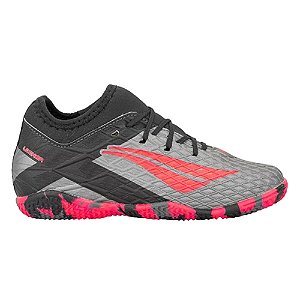 Chuteira Penalty Futsal Rx Locker Chumbo/Rosa Masculino