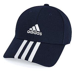 Bone Adidas Ess 3s Cotton Marinho/Branco Unissex