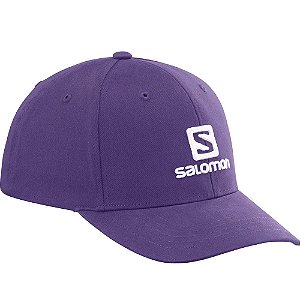 Bone Salomon Logo Roxo Unissex