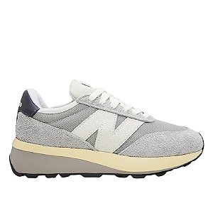 Tênis New Balance 370v1 Cinza/Branco/Cinza Masculino