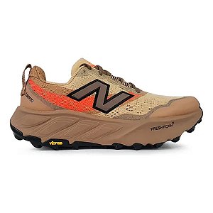 Tênis New Balance Hierro V9 Bege/Marrom/Laranja Masculino