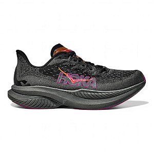 Tênis Hoka Mach 6 Preto/Roxo Feminino