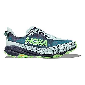 Tênis Hoka Speedgoat 6 Cinza/Verde Masculino