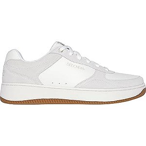 Tênis Skechers Sport Court 2.0 Branco/Cinza Masculino