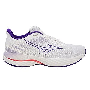Tênis Mizuno Wave Inspire 21 Branco/Lilas Feminino