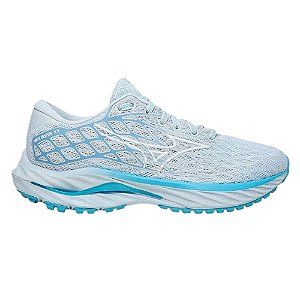 Tênis Mizuno Wave Inspire 20 Cinza/Azul Feminino