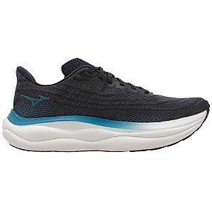 Tênis Mizuno Wave Sky 9 Chumbo/Azul Masculino