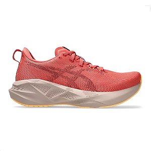 Tênis Asics Novablast 5 Dark Pink/Rubble Red Feminino