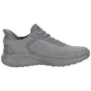 Tênis Skechers Bobs Squad Chaos Cinza Escuro Masculino