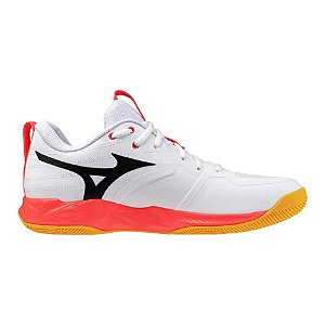 Tênis Mizuno Wave Momentum Pro Branco/Amarelo Masculino