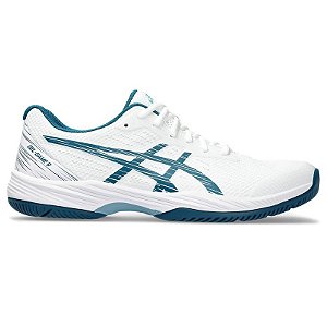 Tênis Asics Gel-Game 9 Branco/Restful Teal Masculino