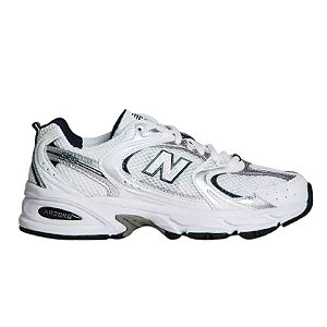 Tênis New Balance 530 Branco/Prata Masculino