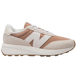 Tênis New Balance 370V1 Bege/Marrom Feminino