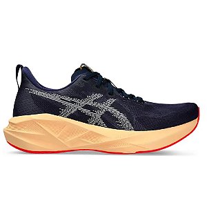 Tênis Asics Novablast 5 Midnight/Laranja Masculino