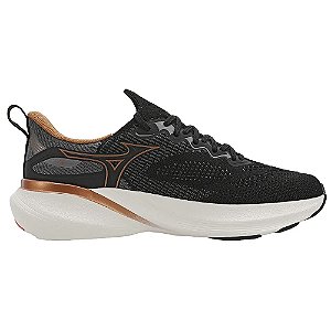 Tênis Mizuno Glow 3 Preto/Bronze Feminino