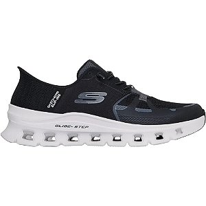 Tênis Skechers Glide Step Preto/Branco Masculino