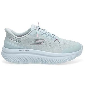Tênis Skechers Go Walk Max Azul Claro/Branco Feminino