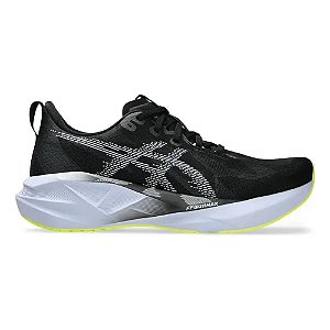 Tênis Asics Novablast 5 Preto/Branco Masculino