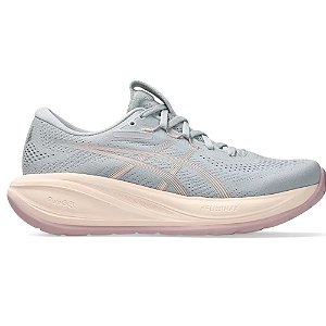 Tênis Asics Gel Cumulus 28 Piedmont Cinza/Rosa Feminino