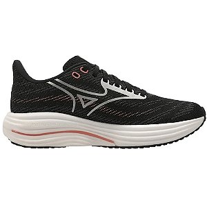 Tênis Mizuno Wave Rider 29 Preto/Branco Feminino